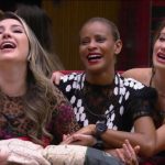 Amanda, Aline e Bruna no 'BBB 23'. Reprodução/Globoplay