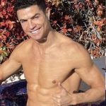 Cristiano Ronaldo e sua filha caçula. Reprodução/Instagram