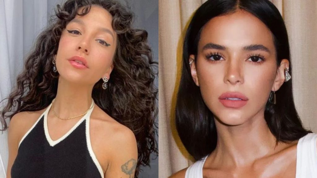 Priscilla Alcantara e Bruna Marquezine. Reprodução/Instagram