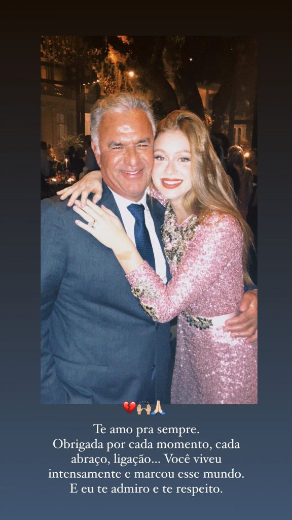 Story de Marina Ruy Barbosa. Reprodução/Instagram