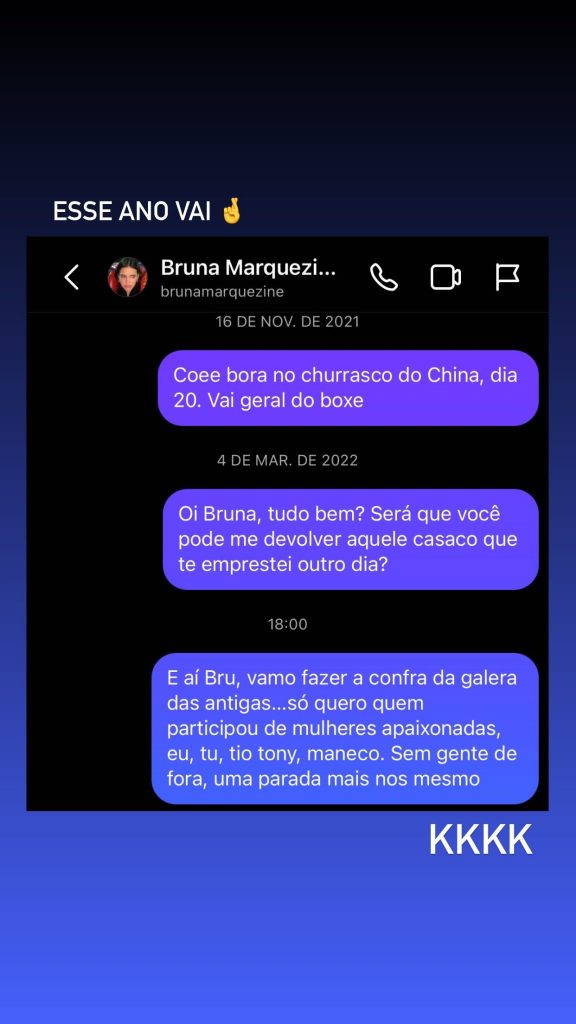 Story de Victor Cugula. Reprodução/Instagram