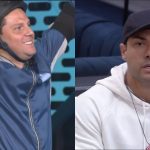 Thiago Servo e Bruno Camargo em 'A Grande Conquista'. Reprodução/Record