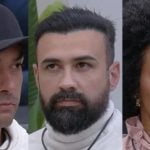 Bruno Camargo, Bruno Tálamo e Natália Deodato em 'A Grande Conquista'