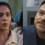 Jenifer (Bella Campos) e Theo (Emílio Dantas) em 'Vai na Fé'