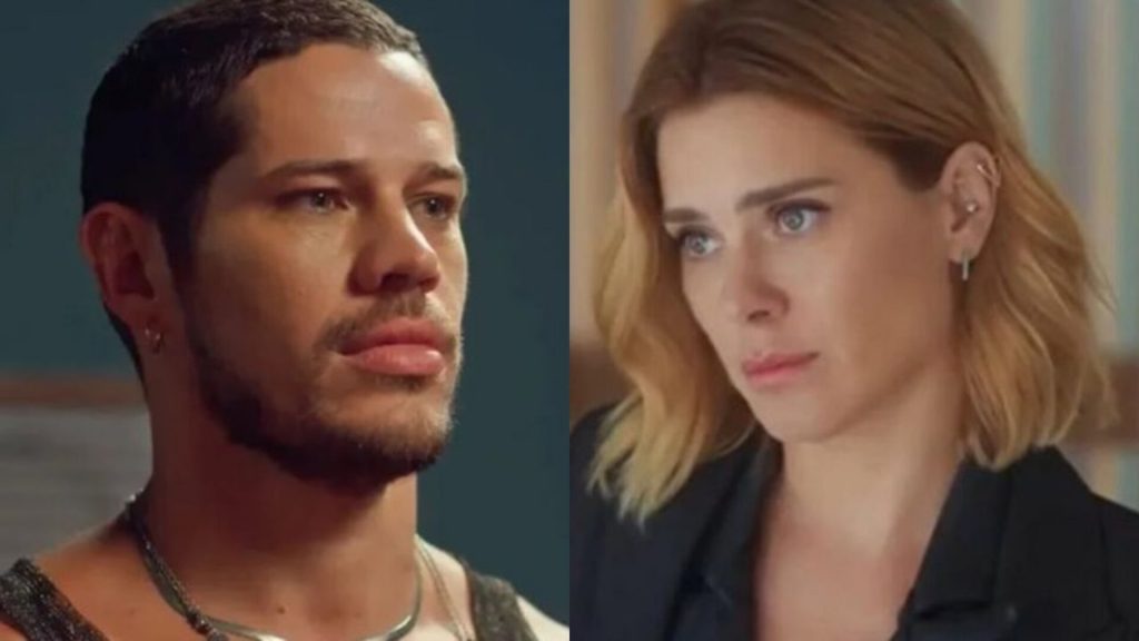 Lui Lorenzo (José Loreto) e Lumiar (Carolina Dieckmann) em 'Vai na Fé'