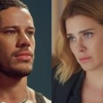 Lui Lorenzo (José Loreto) e Lumiar (Carolina Dieckmann) em 'Vai na Fé'