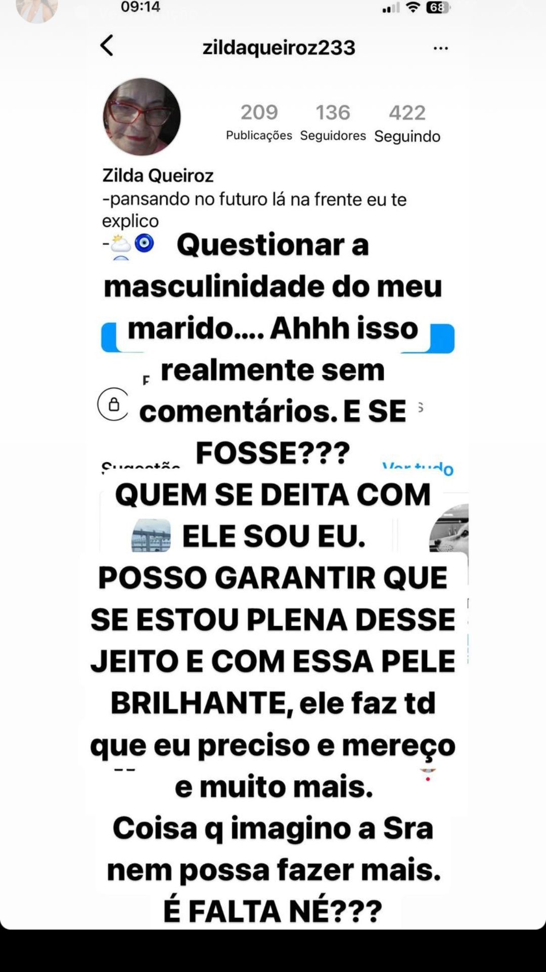 Story de Gretchen - Crédito: Reprodução/Instagram