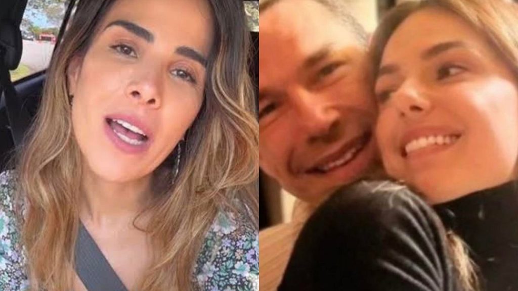 Wanessa Camargo e ex-marido, Marcus Buaiz, com a atriz Isis Valverde