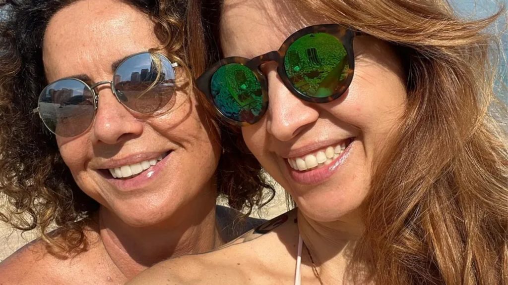 Poliana Abritta e a mãe, Stela Abritta — Foto: Instagram