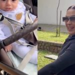Claudia Raia leva Luca no parque pela primeira vez. Foto: Reprodução/Instagram