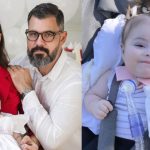 Filha de Juliano Cazarré, Maria Guilhermina completou um ano de vida. Foto: Reprodução/Instagram