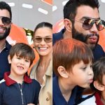 Gusttavo Lima, Andressa Suita e os filhos. Reprodução/Instagram