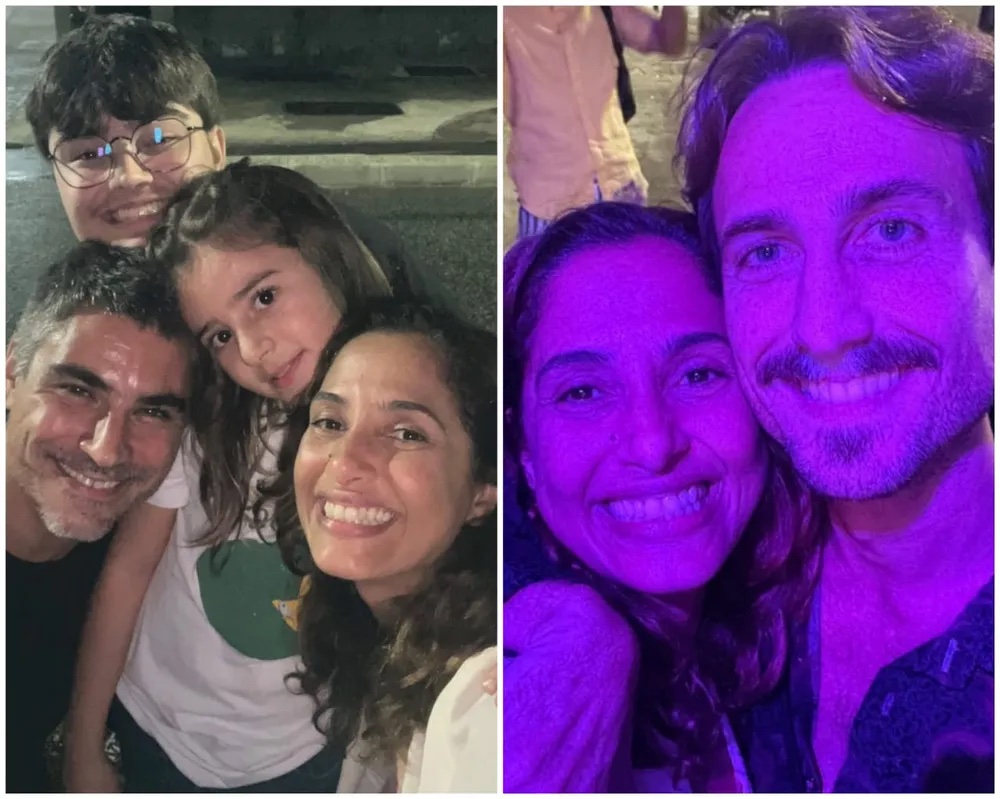 Camila Pitanga coloca ex e atual namorado cara a cara em aniversário - Reprodução/Instagram