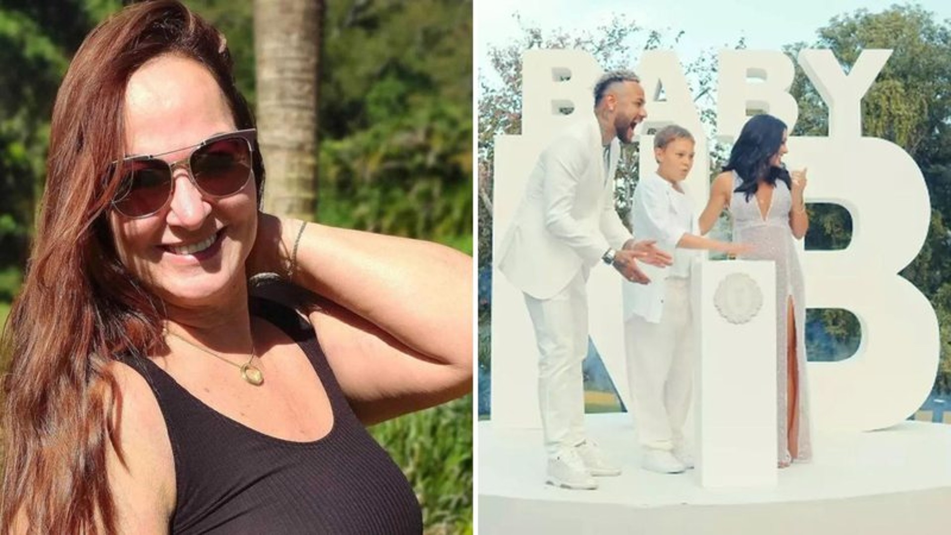 Mãe de Neymar é acusada de estragar chá revelação da nora. Foto: Reprodução/Instagram