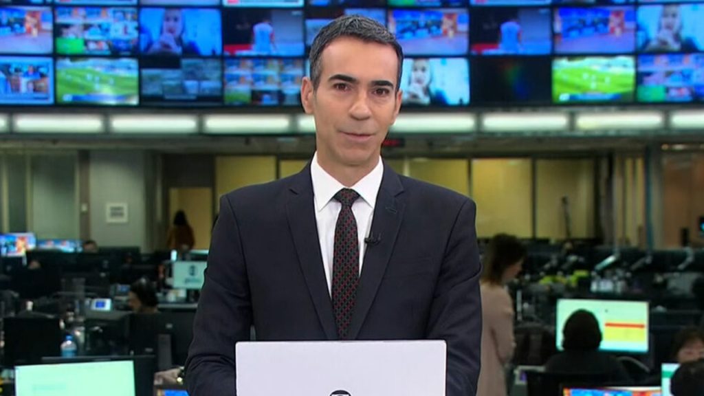 Cesar Tralli no 'Jornal Hoje'