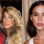 Rafaella Santos, irmã de Neymar, e Bruna Marquezine