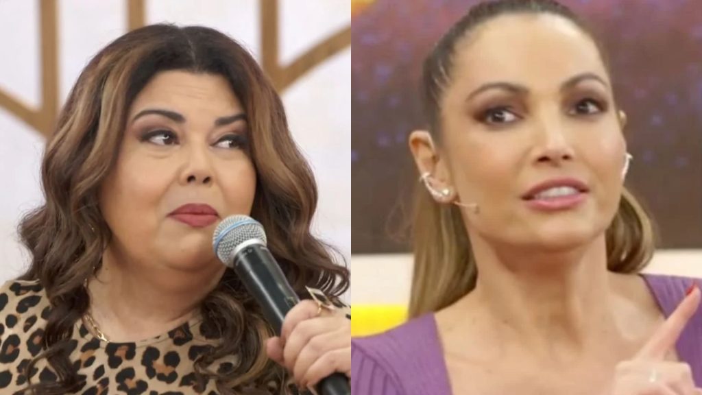 Fabiana Karla e Patrícia Poeta. Reprodução/TV Globo