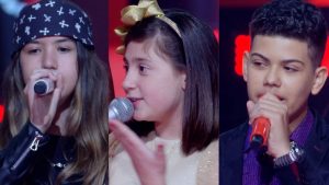 Finalistas do The Voice Kids. Reprodução/TV Globo