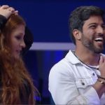 Giulia e Ricardo em 'A Grande Conquista'. Reprodução/Record TV