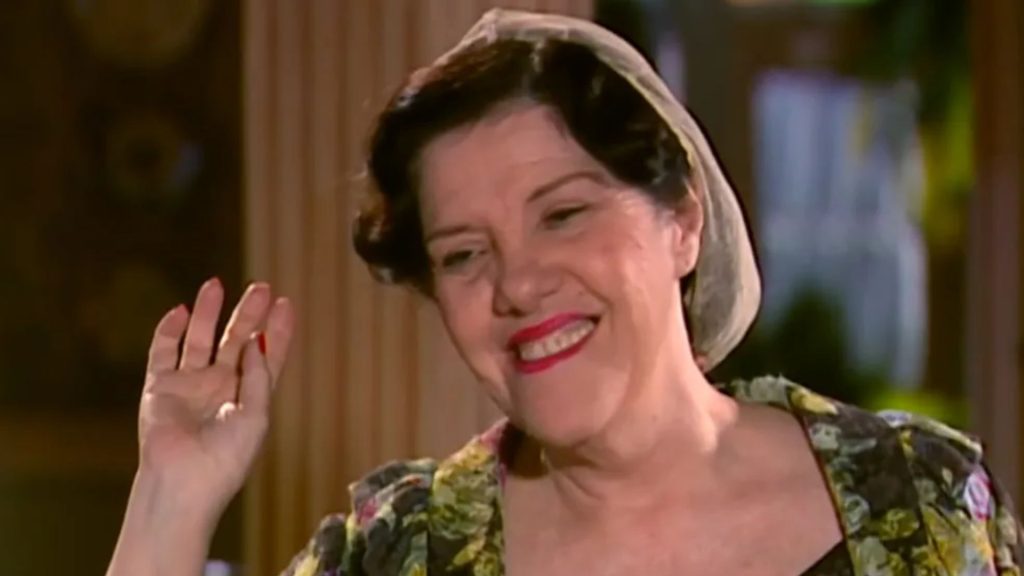 Neusa Maria Faro em 'Alma Gêmea'. Reprodução/TV Globo
