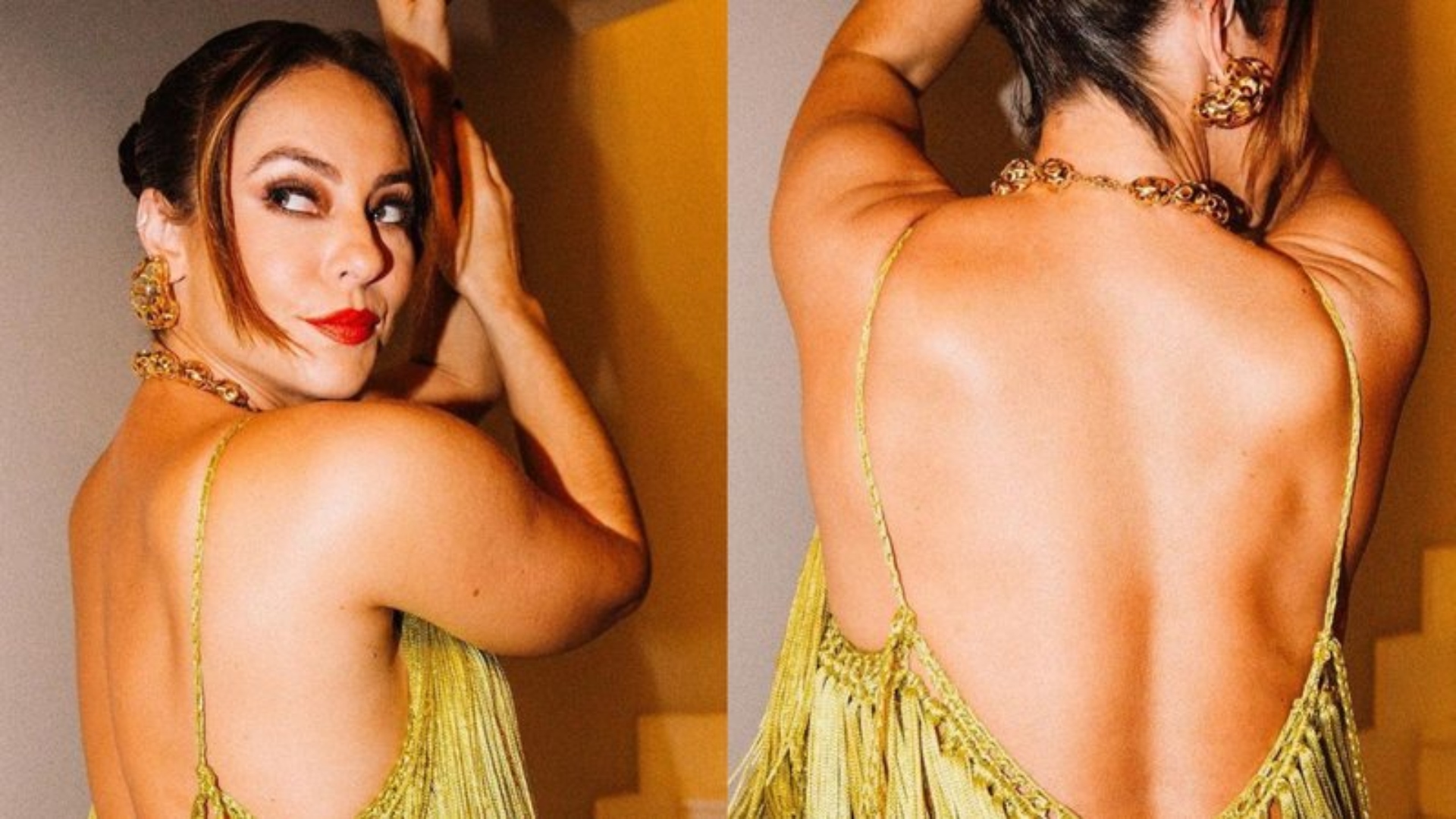 Paolla Oliveira ousa com look transparente na academia