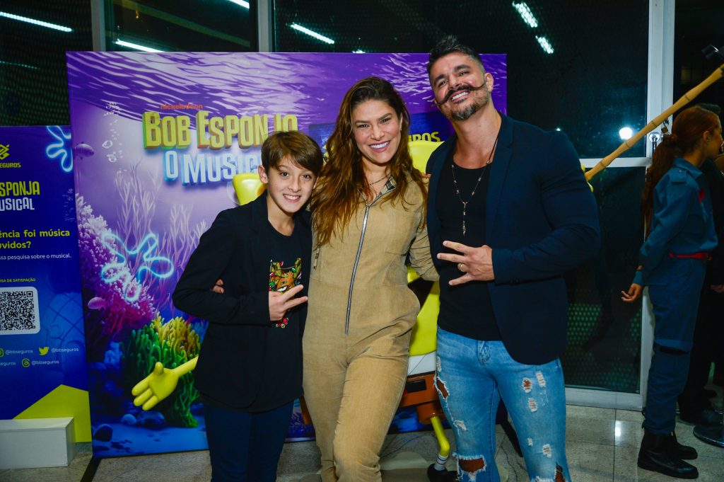 Romeu, Priscila Fantin e Bruno Lopes. Foto: Agnews/Eduardo Martins