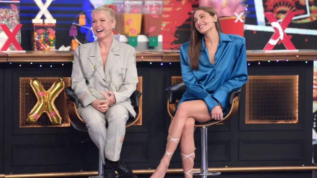 Xuxa Meneghel e Sasha. Reprodução/TV Globo