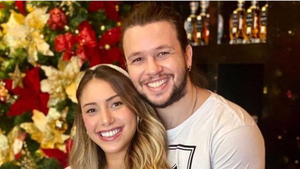 Bruno do KLB e a esposa Maria Luiza (Reprodução/Instagram)