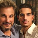 Edson Celulari e o filho Enzo (Reprodução/Instagram)