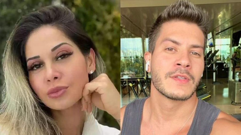 Maíra Cardi e Arthur Aguiar. Rerprodução/Instagram