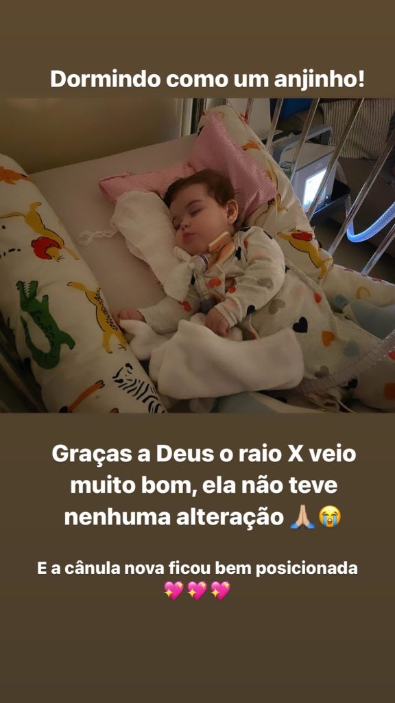 Story de Leticia Cazarre. Reprodução/Instagram