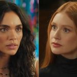 Luna (Giovana Cordeiro) e Preciosa (Marina Ruy Barbosa) em 'Fuzuê'