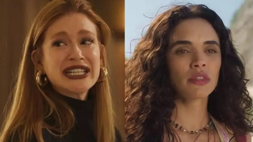 Preciosa (Marina Ruy Barbosa) e Luna (Giovana Cordeiro) em 'Fuzuê'