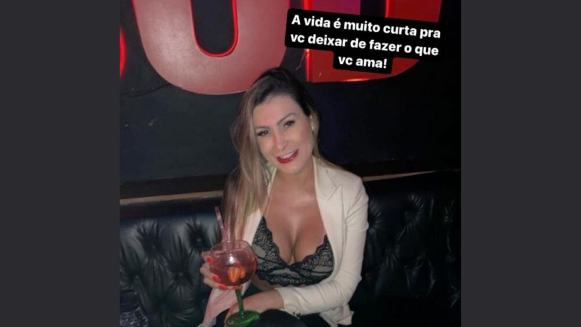 Andressa Urach via stories - Reprodução/Instagram