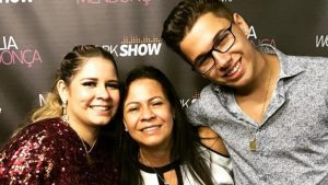 Marília Mendonça, Ruth Moreira e João Gustavo (Reprodução/Instagram)