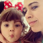 Tata Werneck e filha, Clara Maria