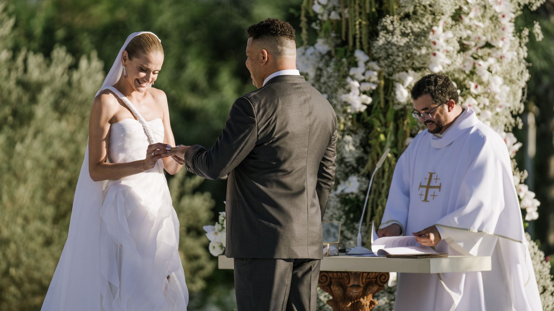 Casamento de Ronaldo e Celina Locks - FOTOS: GERMAN LARKIN, SANTIAGO OLIVA MARTINEZ, STEPHANIE SHELTON E REPRODUÇÃO/INSTAGRAM