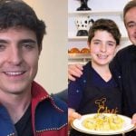 João Liberato e o pai, Gugu. Reprodução/Instagram-Youtube
