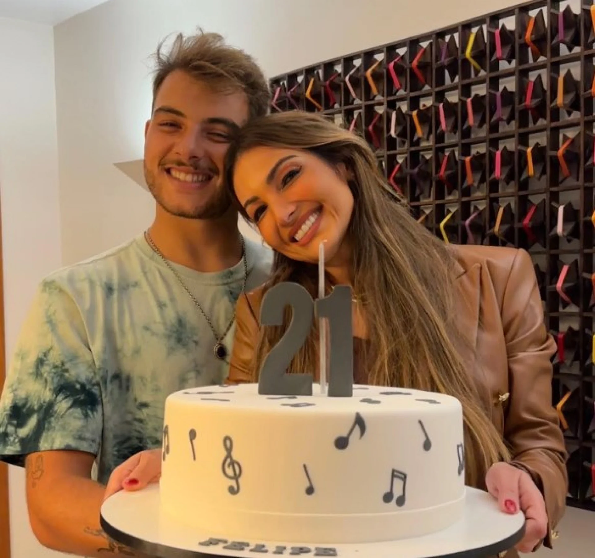 Felipe Poeta e Patrícia Poeta (Reprodução/Instagram)