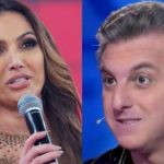 Patrícia Poeta e Luciano Huck no 'Domingão'