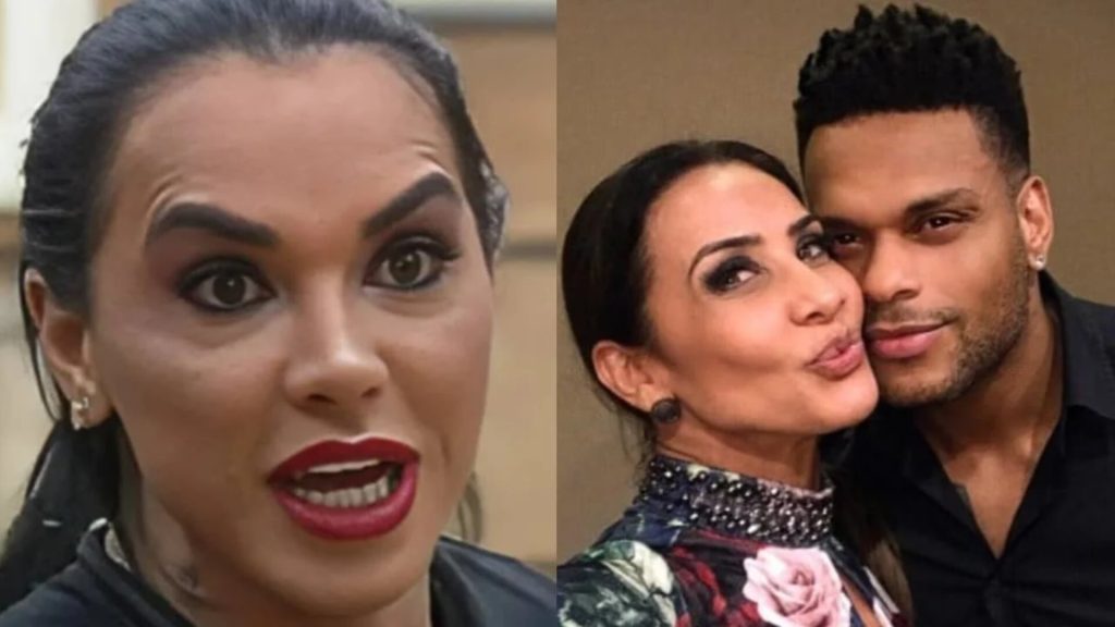 Simioni e Scheila Carvalho com Tony Salles