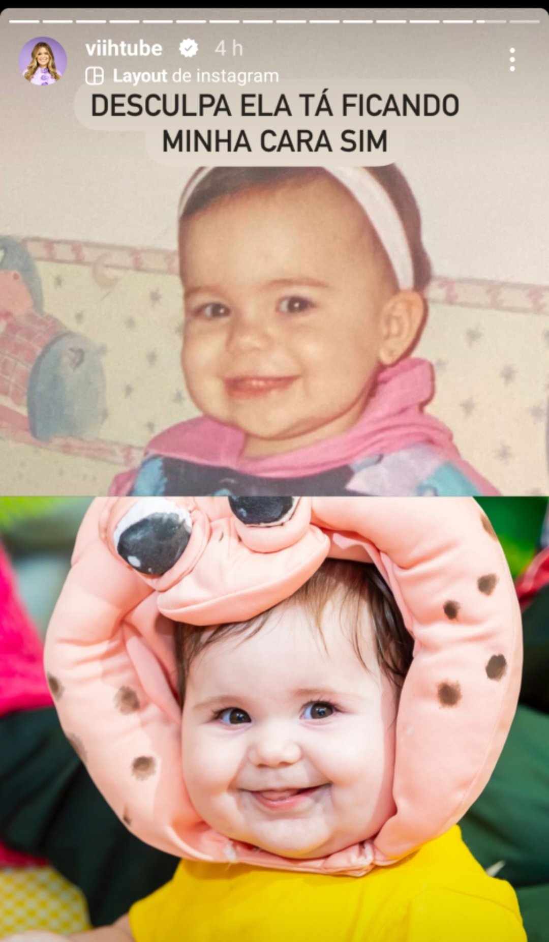 Viih Tube mostra filha parecida com ela. Foto: Reprodução/Instagram