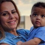 Viviane Araújo e o filho. Foto: Reprodução/Instagram