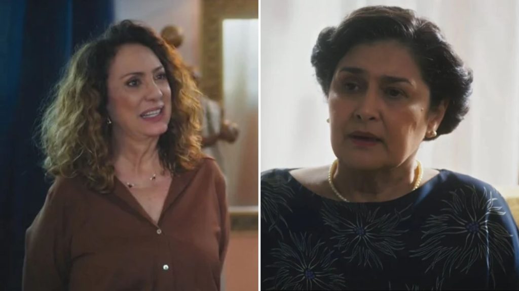 Agatha e Angelina - Reprodução/TV Globo