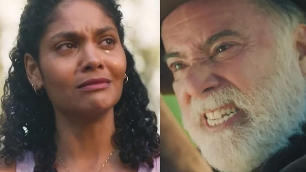 Aline e Antônio em 'Terra e Paixão' - Reprodução/TV Globo