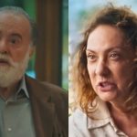 Antonio La Selva e Agatha em 'Terra e Paixao'. Reprodução/Globo