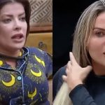 Jaquelline e Kally em 'A Fazenda 15'. Reprodução/Playplus