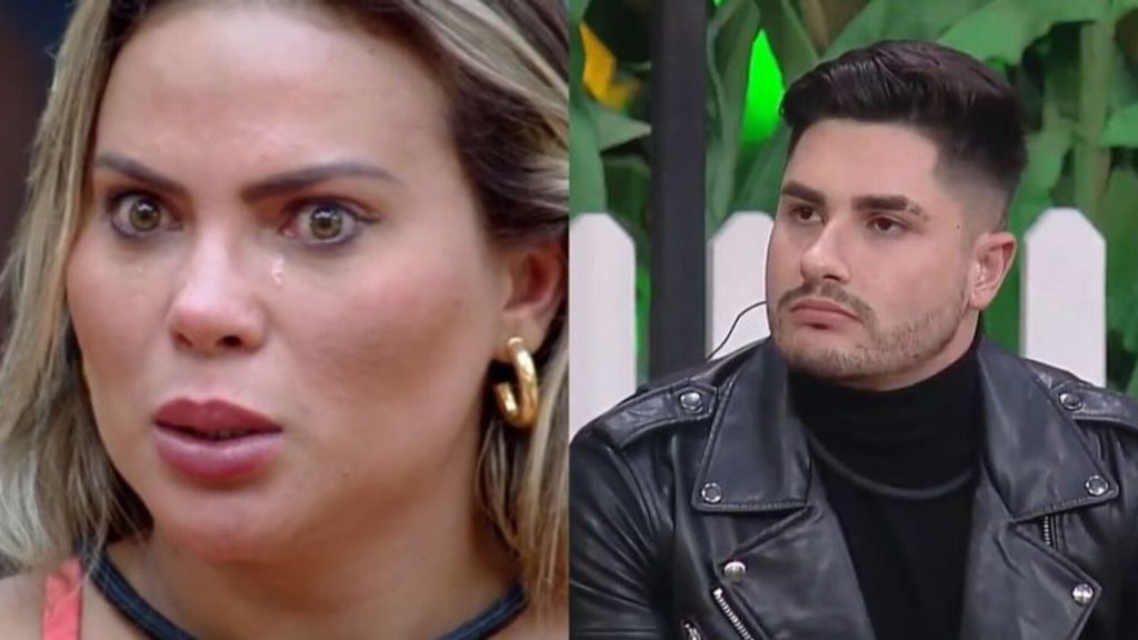 Kally Fonseca e Lucas Souza em 'A Fazenda 15'
