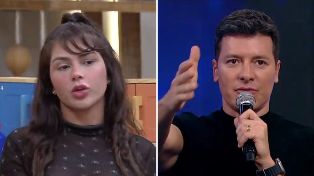 Nadja Pessoa e Rodrigo Faro - Reprodução/Record TV