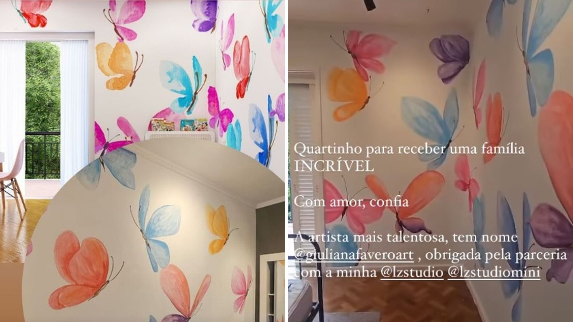 Quarto dos filhos de Aline Wirley e Igor Rickli - Reprodução/Instagram